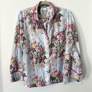 Peter Alexander Floral Pajama Top XL